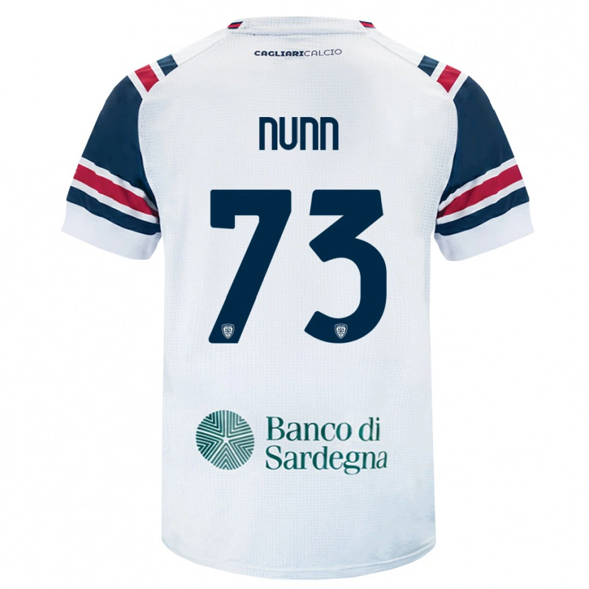 Danxen Herren Jack Nunn #73 Weiß Rot Grün Auswärtstrikot Trikot 2026/27 T-Shirt Schweiz