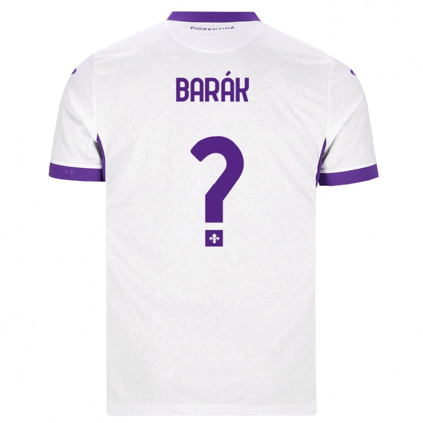 Danxen Herren Antonín Barák #0 Weiß Lila Auswärtstrikot Trikot 2026/27 T-Shirt Schweiz