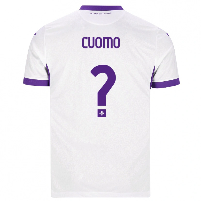 Danxen Herren Raffaele Cuomo #0 Weiß Lila Auswärtstrikot Trikot 2026/27 T-Shirt Schweiz