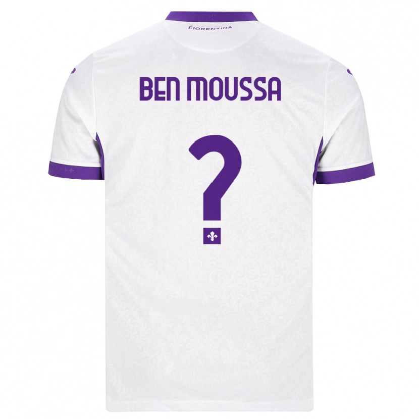 Danxen Herren Mehdi Ben Moussa #0 Weiß Lila Auswärtstrikot Trikot 2026/27 T-Shirt Schweiz