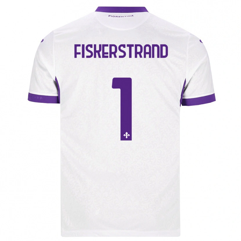 Danxen Herren Cecilie Fiskerstrand #1 Weiß Lila Auswärtstrikot Trikot 2026/27 T-Shirt Schweiz