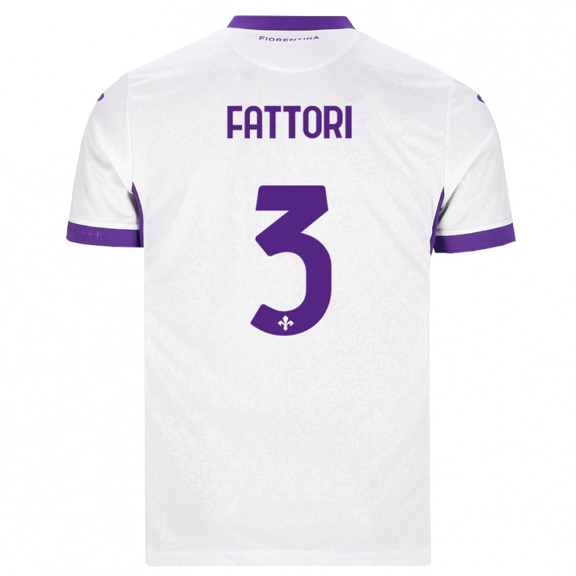 Danxen Herren Filippo Fattori #3 Weiß Lila Auswärtstrikot Trikot 2026/27 T-Shirt Schweiz