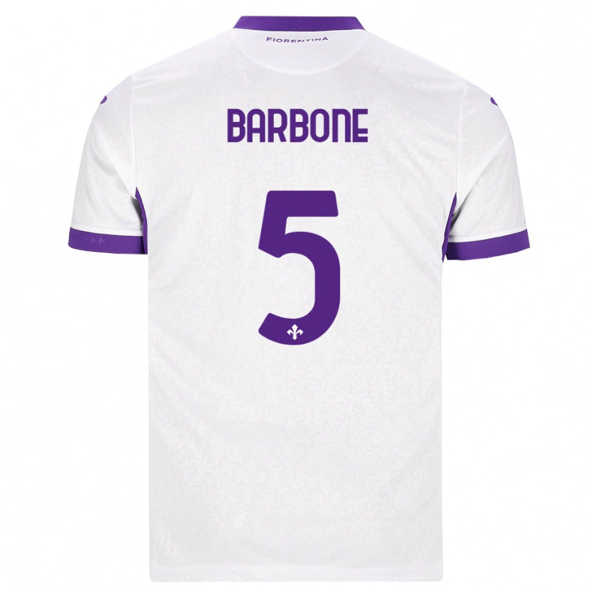 Danxen Herren Mattia Barbone #5 Weiß Lila Auswärtstrikot Trikot 2026/27 T-Shirt Schweiz