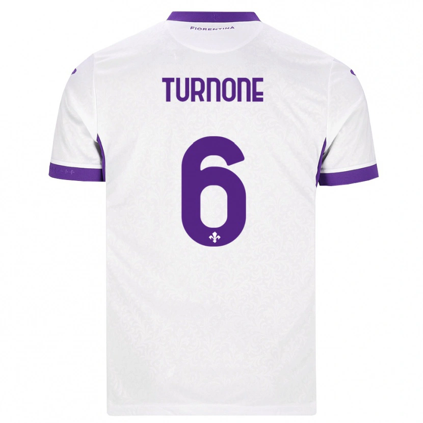 Danxen Herren Niccolò Turnone #6 Weiß Lila Auswärtstrikot Trikot 2026/27 T-Shirt Schweiz