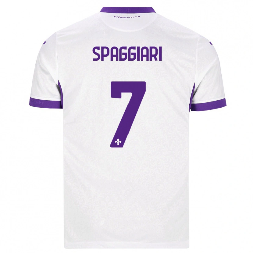 Danxen Herren Riccardo Spaggiari #7 Weiß Lila Auswärtstrikot Trikot 2026/27 T-Shirt Schweiz