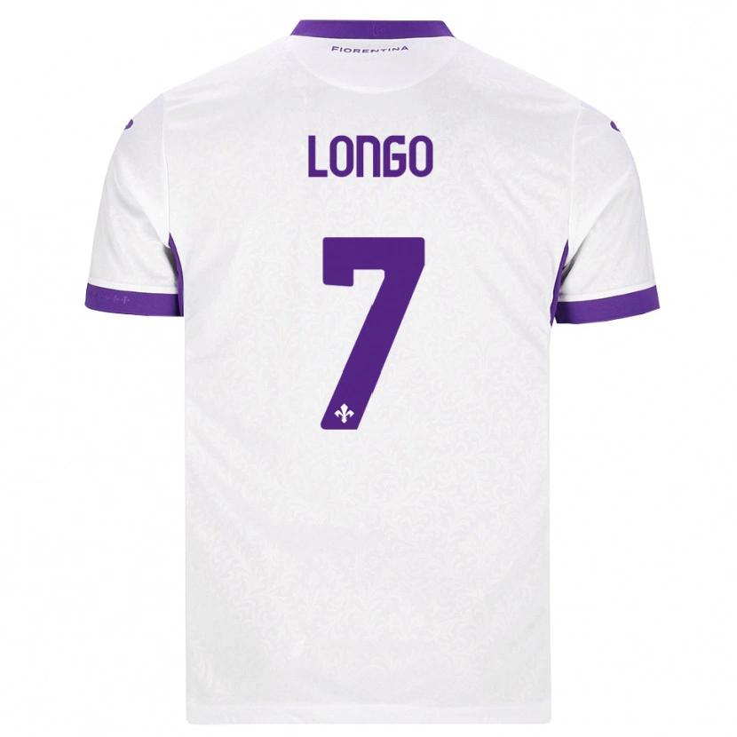 Danxen Herren Miriam Longo #7 Weiß Lila Auswärtstrikot Trikot 2026/27 T-Shirt Schweiz