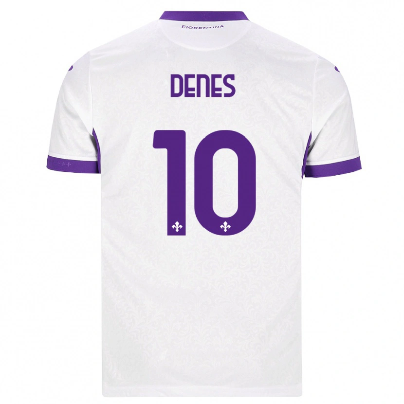 Danxen Herren Adrián Dénes #10 Weiß Lila Auswärtstrikot Trikot 2026/27 T-Shirt Schweiz