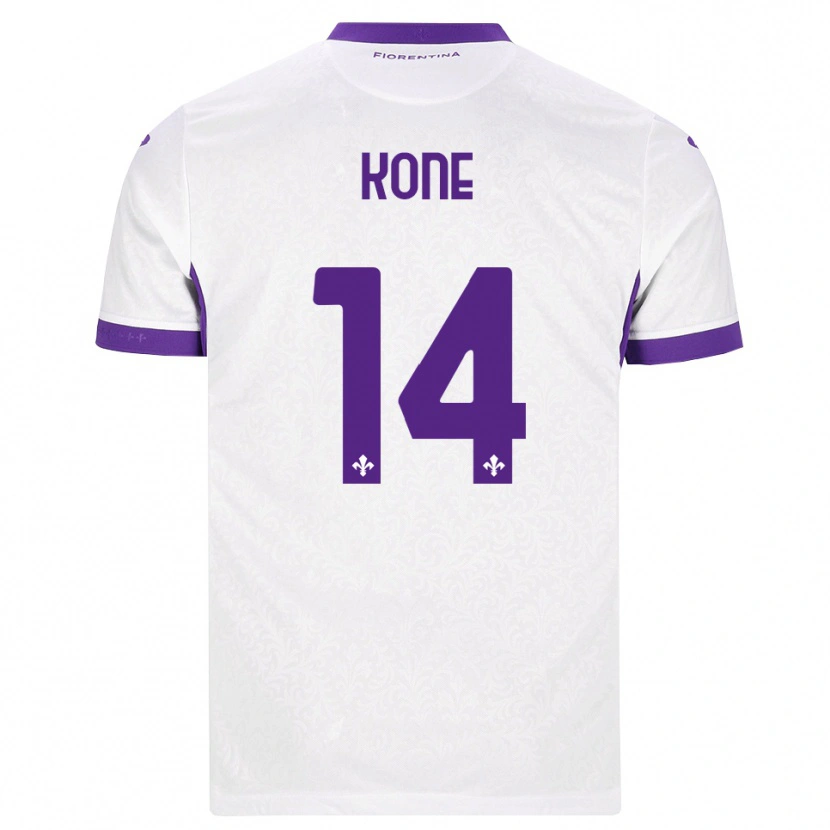 Danxen Herren Mevale Kone #14 Weiß Lila Auswärtstrikot Trikot 2026/27 T-Shirt Schweiz