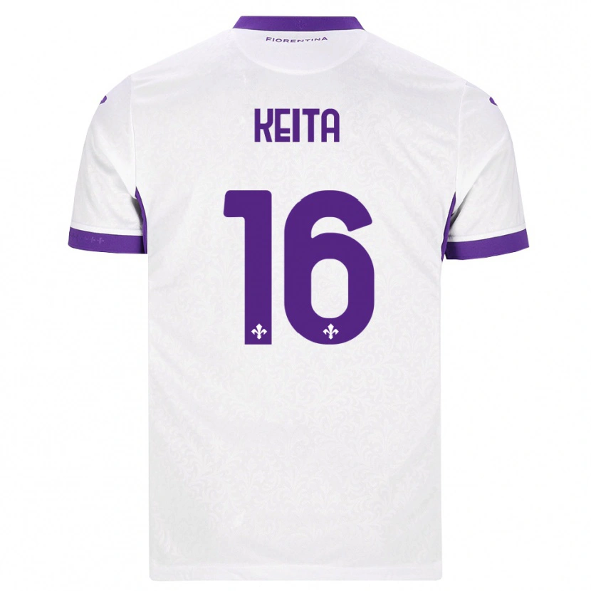 Danxen Herren Bala Keita #16 Weiß Lila Auswärtstrikot Trikot 2026/27 T-Shirt Schweiz