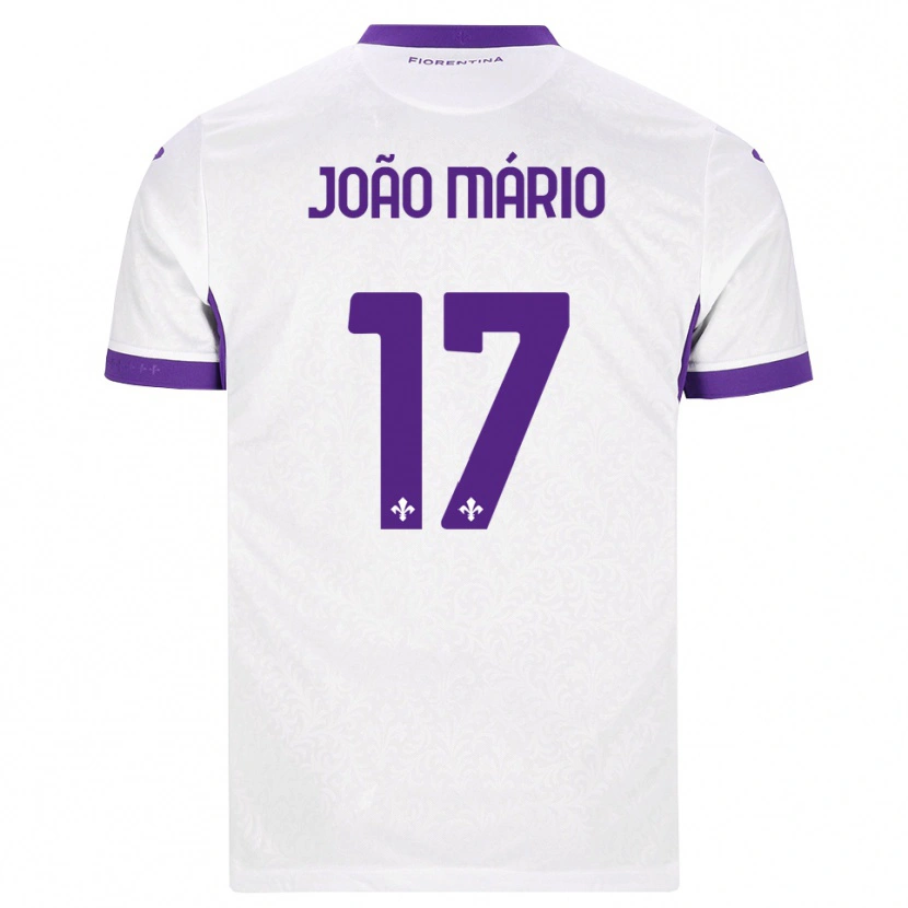 Danxen Herren João Mário #17 Weiß Lila Auswärtstrikot Trikot 2026/27 T-Shirt Schweiz