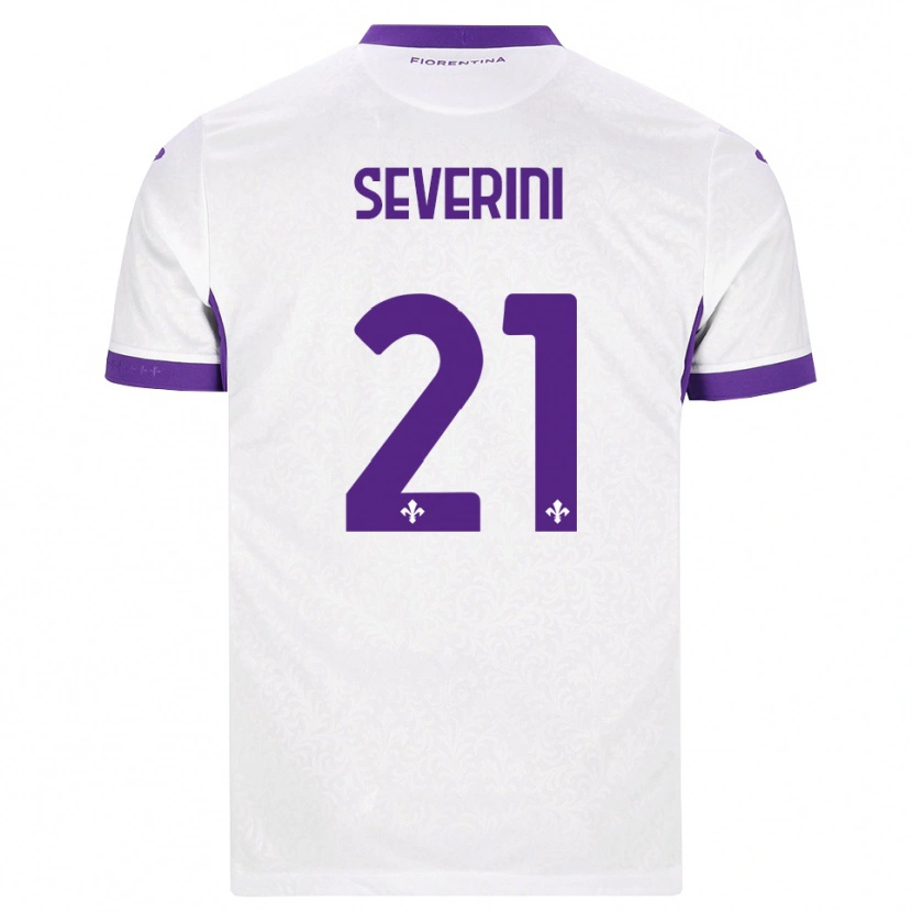 Danxen Herren Emma Severini #21 Weiß Lila Auswärtstrikot Trikot 2026/27 T-Shirt Schweiz