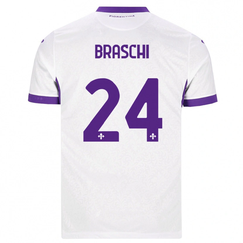 Danxen Herren Riccardo Braschi #24 Weiß Lila Auswärtstrikot Trikot 2026/27 T-Shirt Schweiz