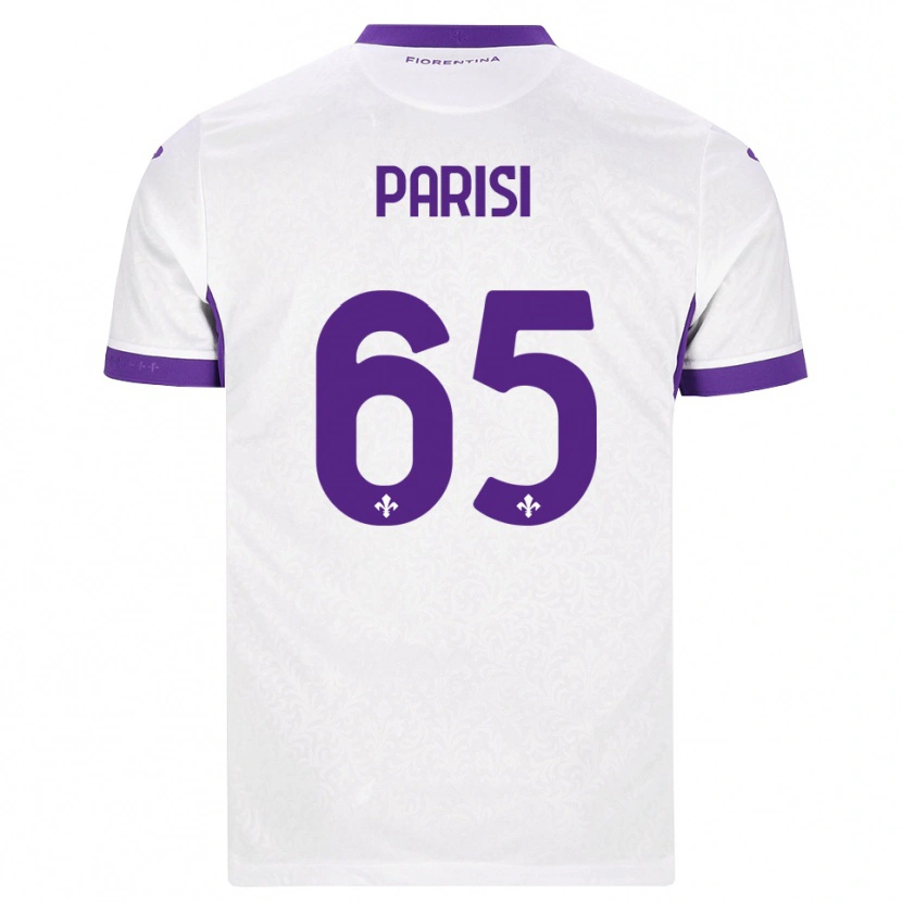 Danxen Herren Fabiano Parisi #65 Weiß Lila Auswärtstrikot Trikot 2026/27 T-Shirt Schweiz