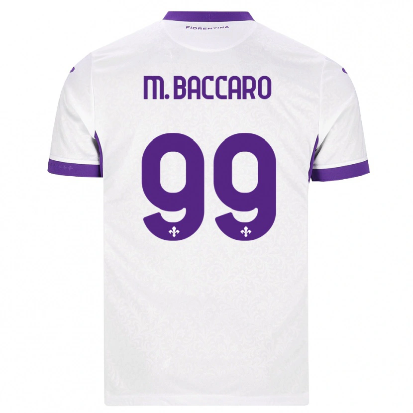 Danxen Herren Giulia Maria Baccaro #99 Weiß Lila Auswärtstrikot Trikot 2026/27 T-Shirt Schweiz