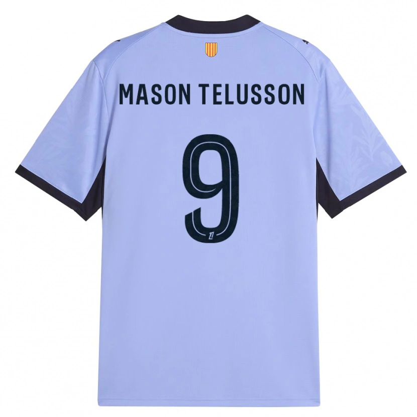 Danxen Herren Jah-Mason Telusson #9 Lavendelschwarz Ausweichtrikot Trikot 2026/27 T-Shirt Schweiz