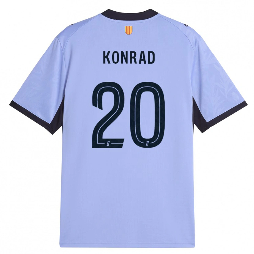 Danxen Herren Konrad De La Fuente #20 Lavendelschwarz Ausweichtrikot Trikot 2026/27 T-Shirt Schweiz