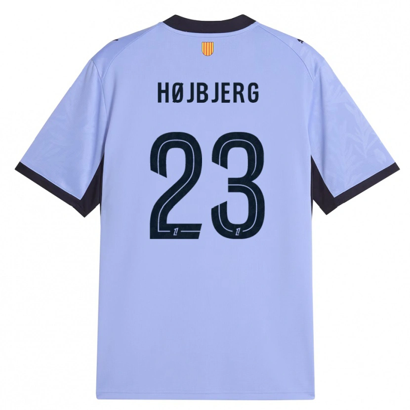 Danxen Herren Pierre-Emile Højbjerg #23 Lavendelschwarz Ausweichtrikot Trikot 2026/27 T-Shirt Schweiz