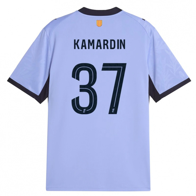 Danxen Herren Aaron Kamardin #37 Lavendelschwarz Ausweichtrikot Trikot 2026/27 T-Shirt Schweiz