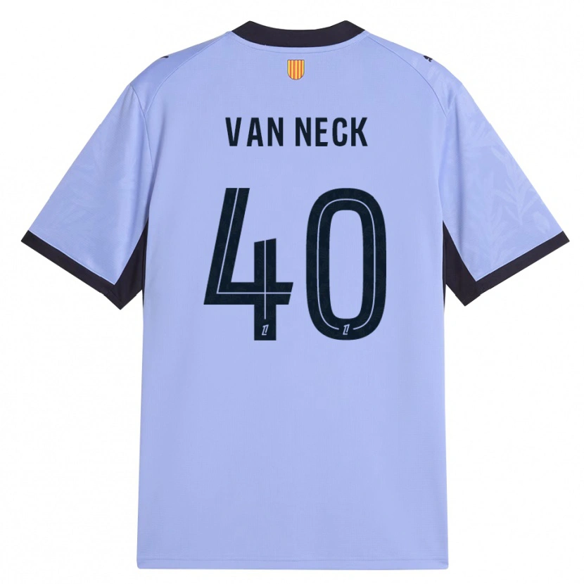 Danxen Herren Jelle Van Neck #40 Lavendelschwarz Ausweichtrikot Trikot 2026/27 T-Shirt Schweiz