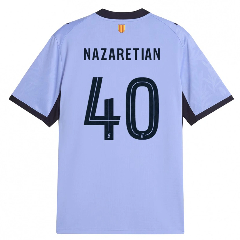 Danxen Herren Manuel Nazaretian #40 Lavendelschwarz Ausweichtrikot Trikot 2026/27 T-Shirt Schweiz