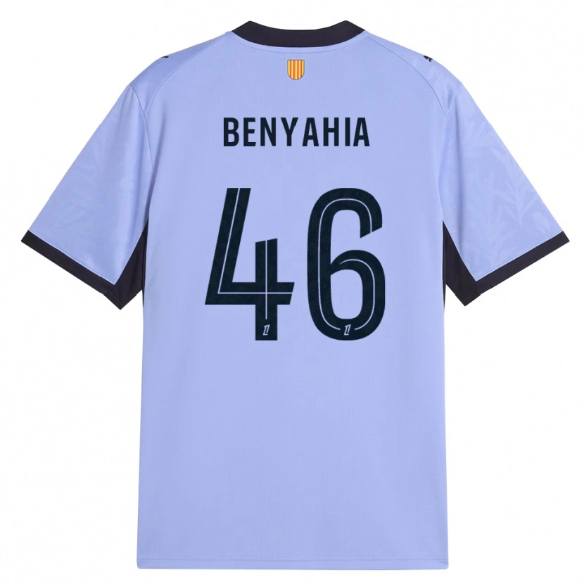 Danxen Herren Aylan Benyahia-Tani #46 Lavendelschwarz Ausweichtrikot Trikot 2026/27 T-Shirt Schweiz