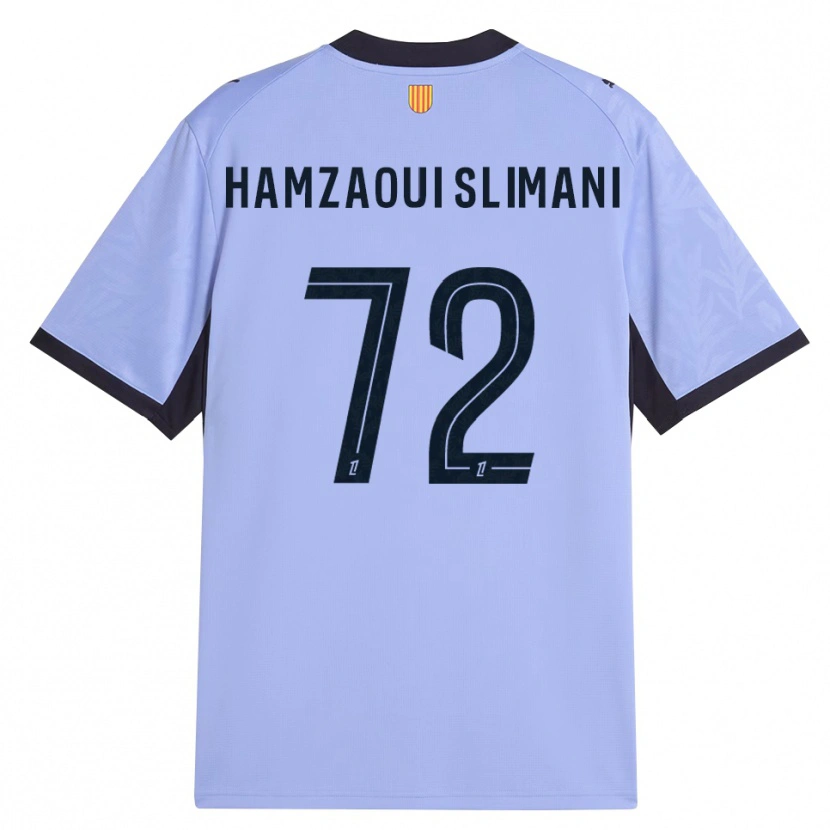 Danxen Herren Hilan Hamzaoui Slimani #72 Lavendelschwarz Ausweichtrikot Trikot 2026/27 T-Shirt Schweiz