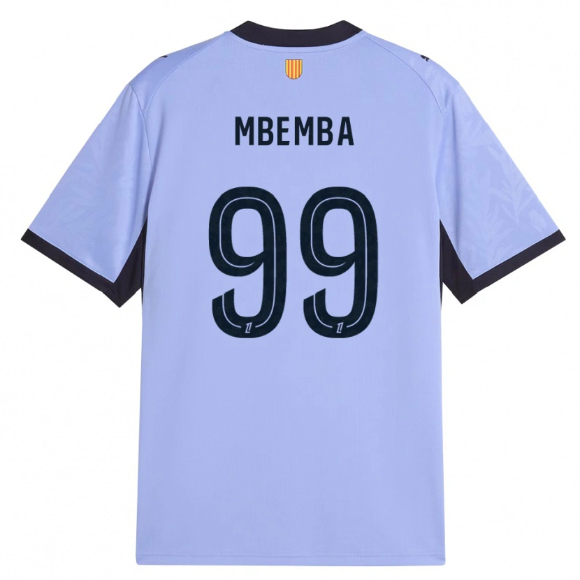 Danxen Herren Chancel Mbemba #99 Lavendelschwarz Ausweichtrikot Trikot 2026/27 T-Shirt Schweiz