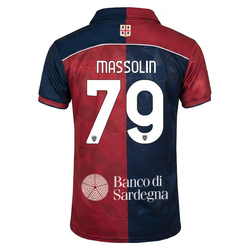 Danxen Herren Yanis Massolin #79 Burgund Rot Königsblau Heimtrikot Trikot 2026/27 T-Shirt Schweiz