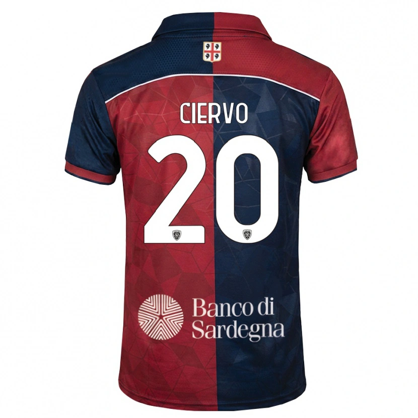 Danxen Herren Riccardo Ciervo #20 Burgund Rot Königsblau Heimtrikot Trikot 2026/27 T-Shirt Schweiz