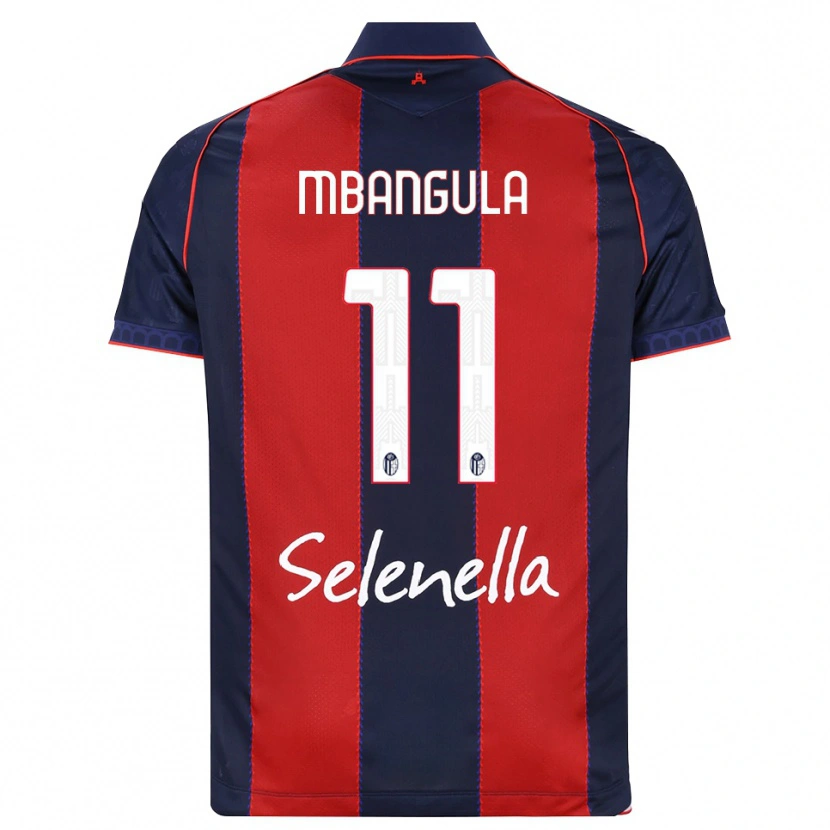 Danxen Herren Samuel Mbangula #11 Königsblau Rot Weiß Heimtrikot Trikot 2026/27 T-Shirt Schweiz