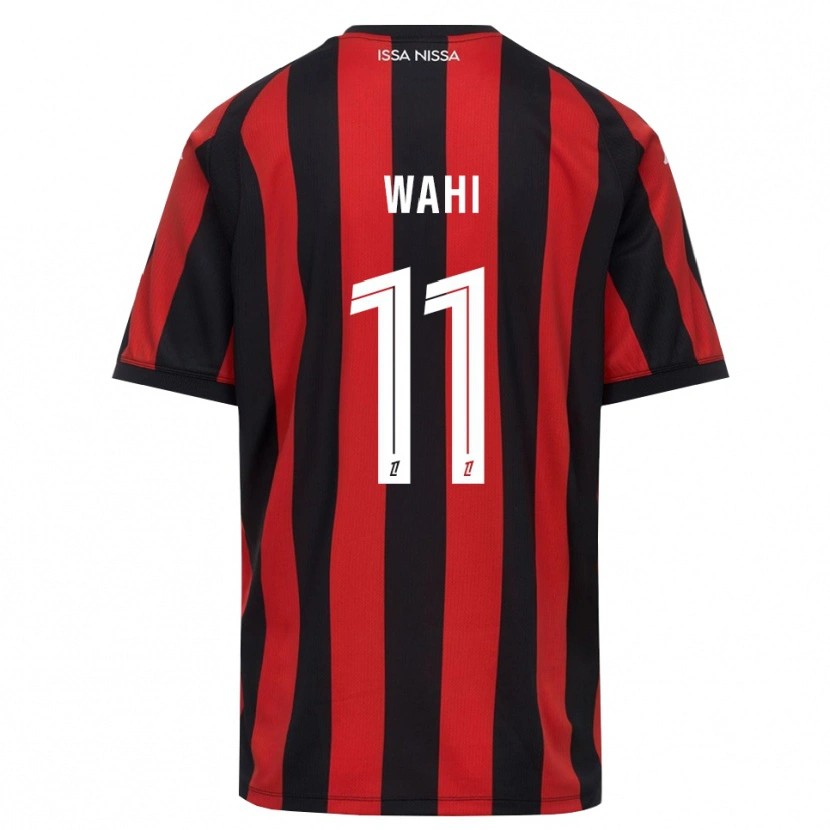 Danxen Herren Elye Wahi #11 Rot Schwarz Weiß Heimtrikot Trikot 2026/27 T-Shirt Schweiz
