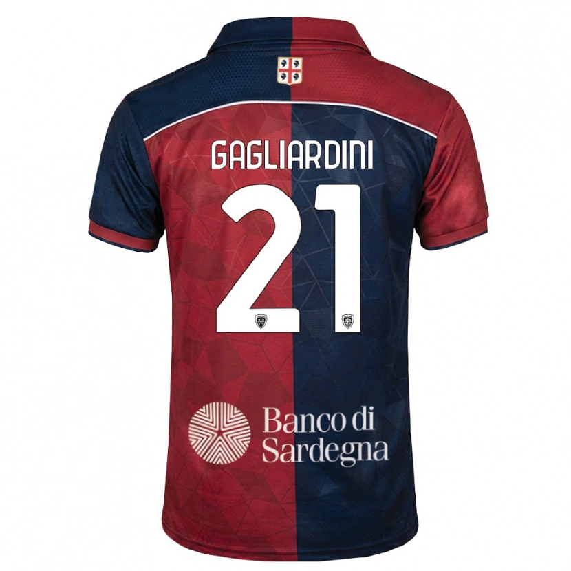 Danxen Herren Roberto Gagliardini #21 Burgund Rot Königsblau Heimtrikot Trikot 2026/27 T-Shirt Schweiz