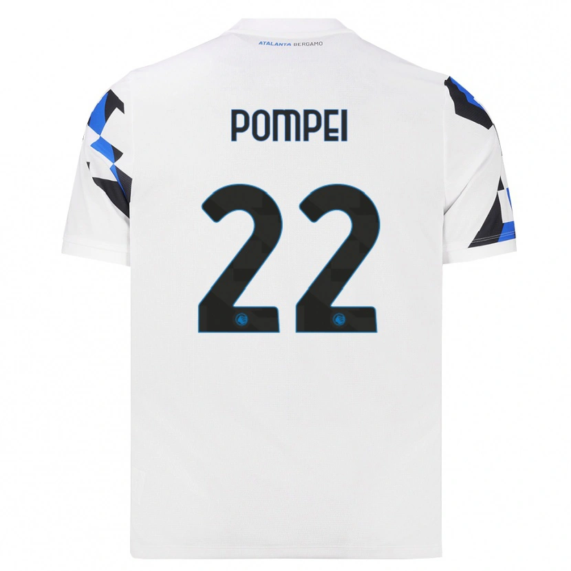 Danxen Herren Thomas Pompei #22 Weiß Rot Blau Auswärtstrikot Trikot 2026/27 T-Shirt Schweiz