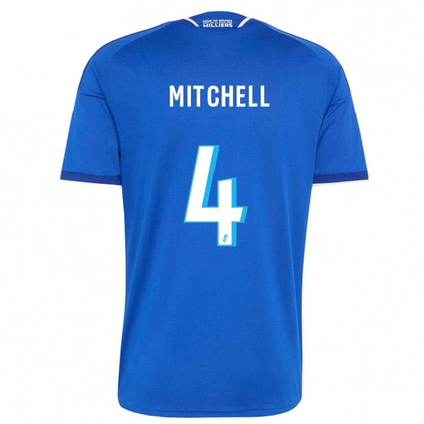 Danxen Damen Jeyland Mitchell #4 Königsblau Weiß Heimtrikot Trikot 2026/27 T-Shirt Schweiz
