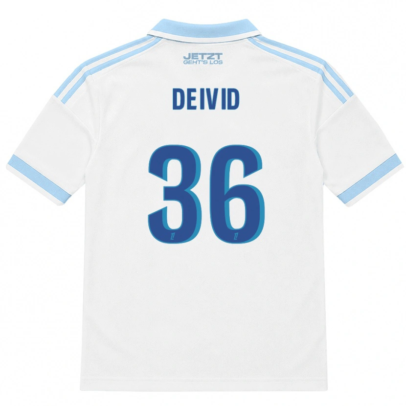 Danxen Damen Deivid Washington #36 Hellblau Weiß Rot Auswärtstrikot Trikot 2026/27 T-Shirt Schweiz