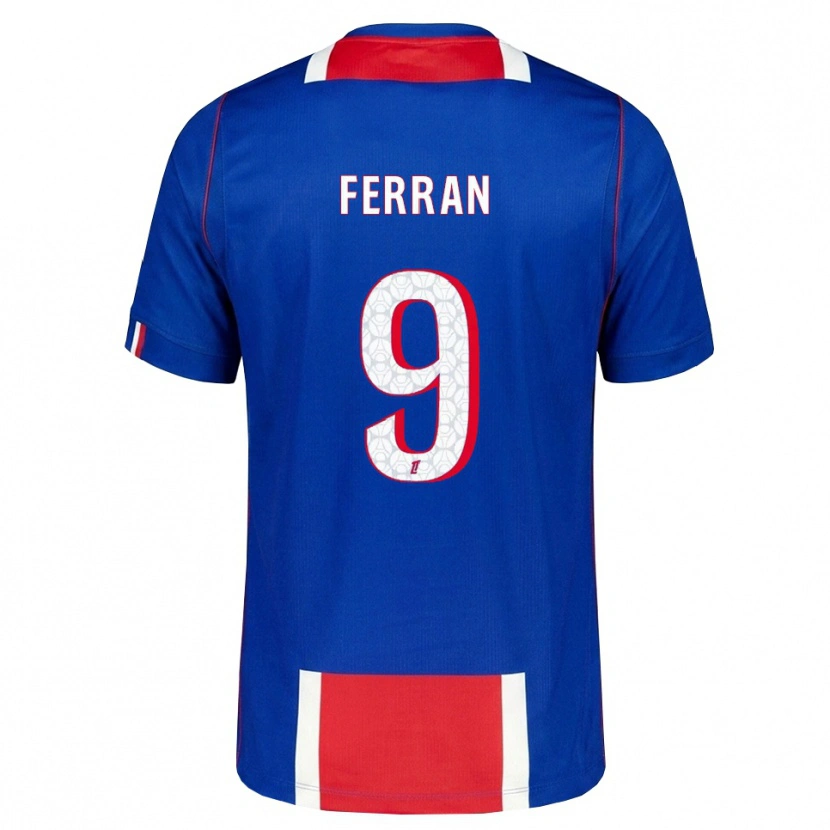 Danxen Damen Ferran Torres #9 Rot Weiß Blau Heimtrikot Trikot 2026/27 T-Shirt Schweiz
