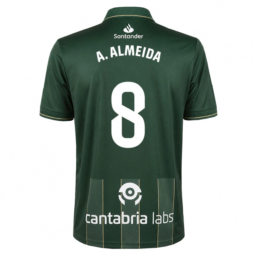 Danxen Damen André Almeida #8 Dunkelgrauweiß Auswärtstrikot Trikot 2026/27 T-Shirt Schweiz