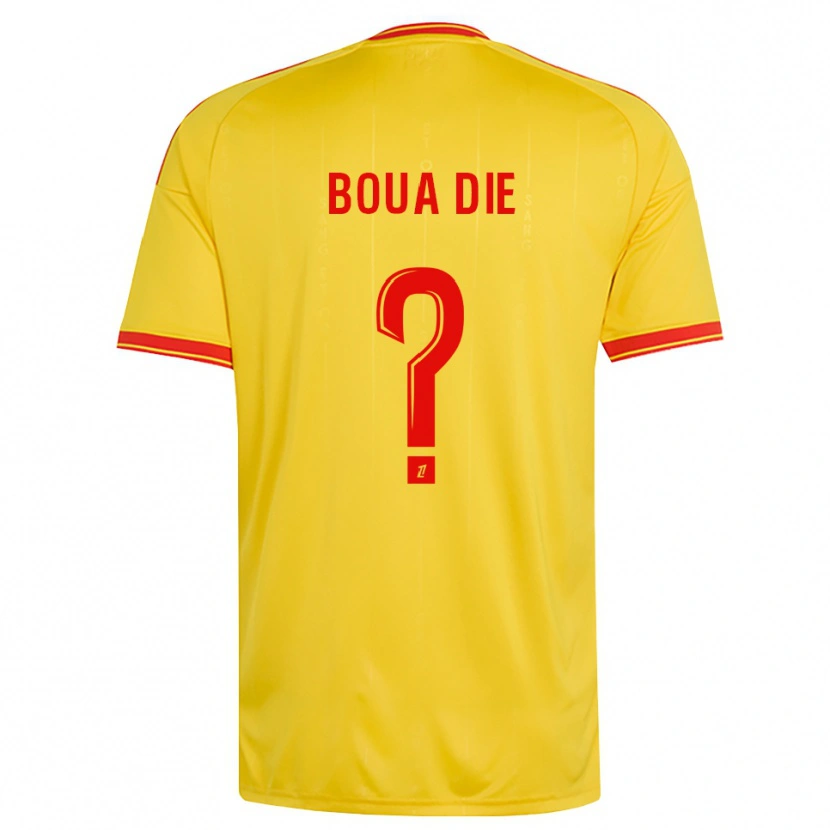 Danxen Damen Hervé Boua Dié #0 Gold Orange Rot Heimtrikot Trikot 2026/27 T-Shirt Schweiz