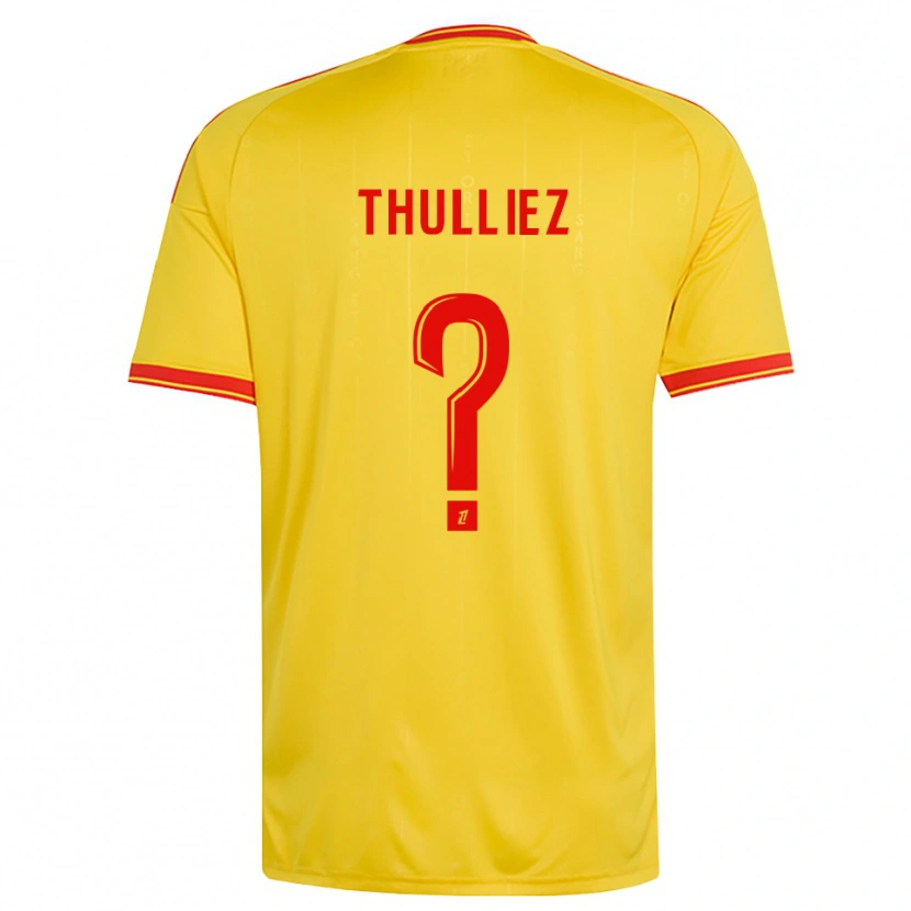 Danxen Damen Lucie Thulliez #0 Gold Orange Rot Heimtrikot Trikot 2026/27 T-Shirt Schweiz