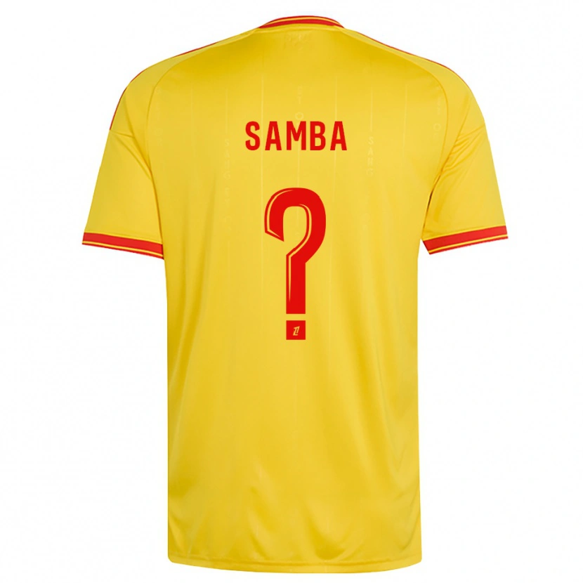 Danxen Damen Emmanuel Samba #0 Gold Orange Rot Heimtrikot Trikot 2026/27 T-Shirt Schweiz