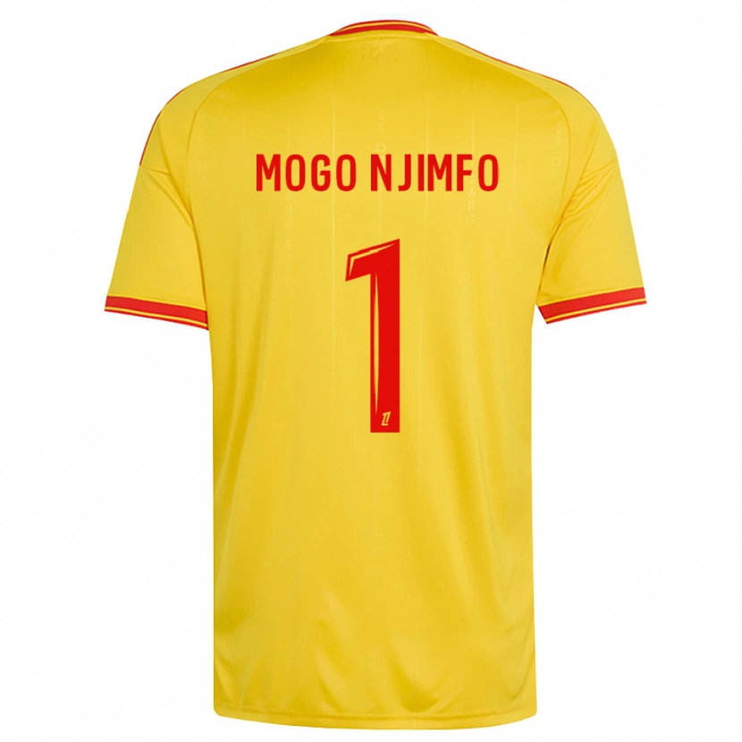 Danxen Damen Arthur Mogo Njimfo #1 Gold Orange Rot Heimtrikot Trikot 2026/27 T-Shirt Schweiz