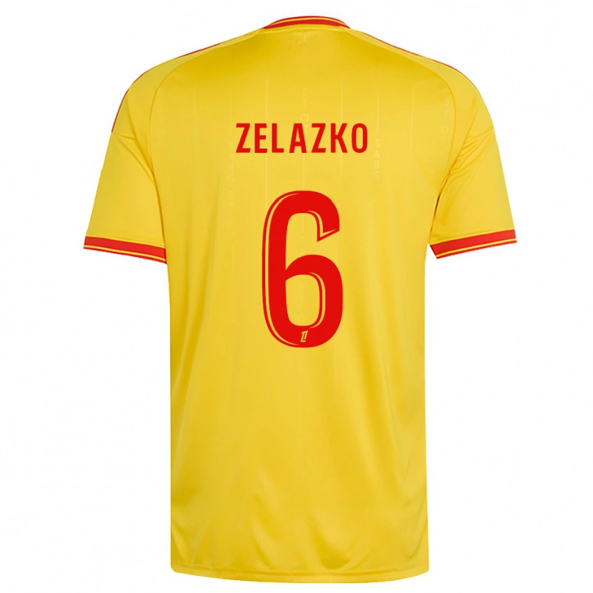 Danxen Damen Robin Zelazko #6 Gold Orange Rot Heimtrikot Trikot 2026/27 T-Shirt Schweiz