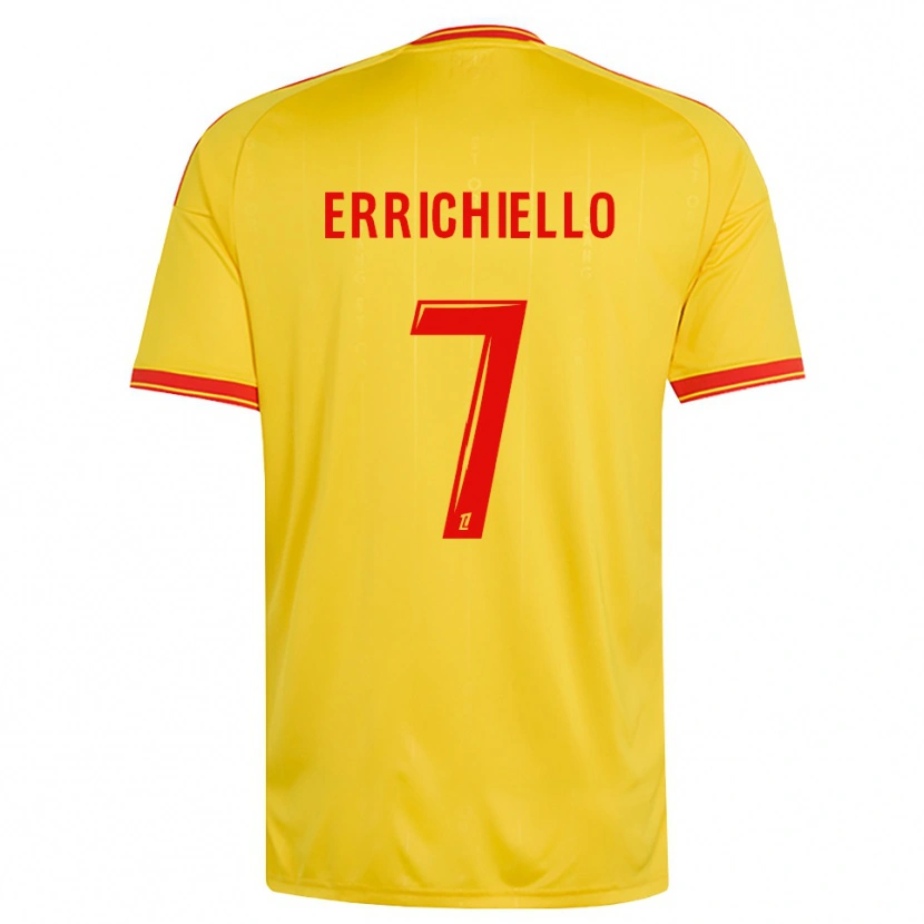 Danxen Damen Giovan Errichiello #7 Gold Orange Rot Heimtrikot Trikot 2026/27 T-Shirt Schweiz
