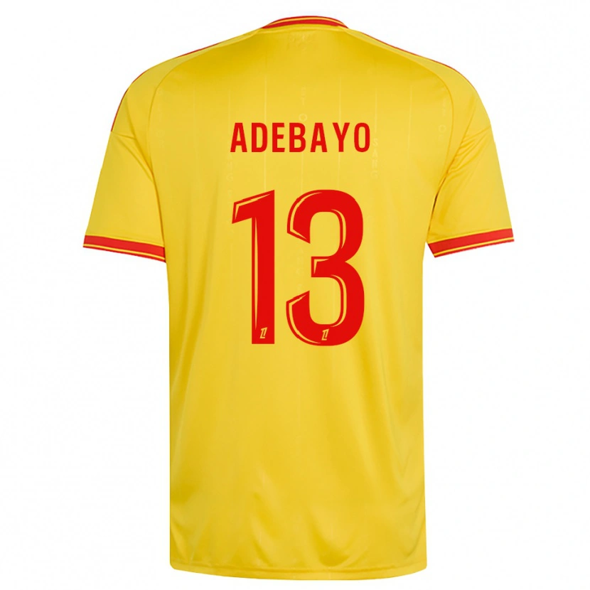 Danxen Damen Kamil Adebayo #13 Gold Orange Rot Heimtrikot Trikot 2026/27 T-Shirt Schweiz