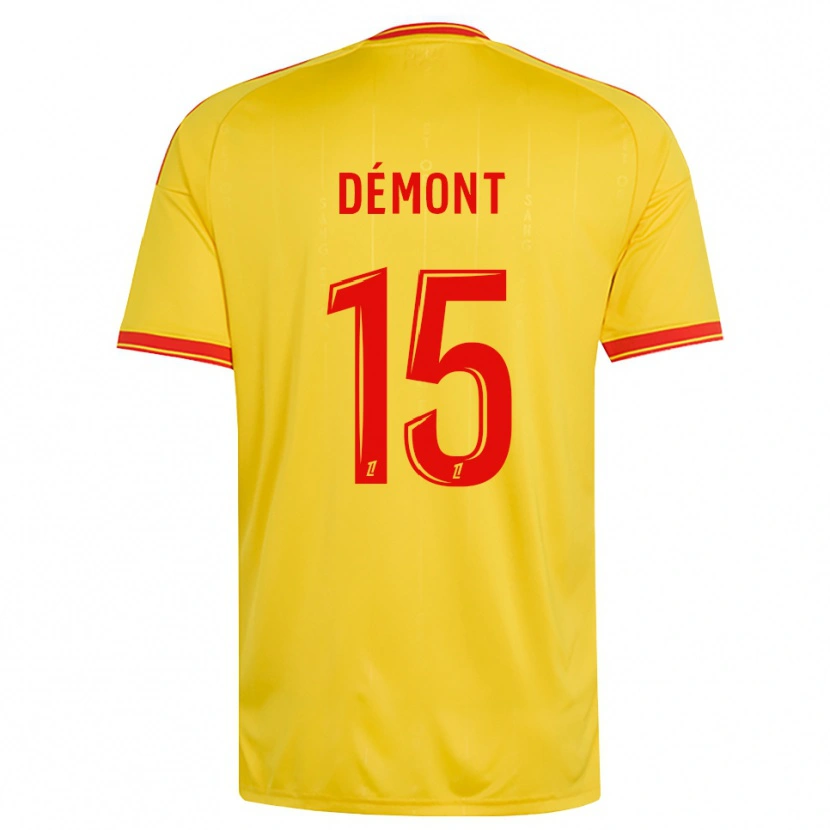 Danxen Damen Ange Démont #15 Gold Orange Rot Heimtrikot Trikot 2026/27 T-Shirt Schweiz