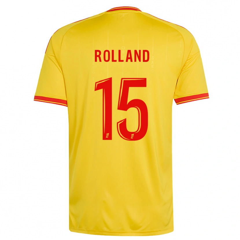 Danxen Damen Paul Rolland #15 Gold Orange Rot Heimtrikot Trikot 2026/27 T-Shirt Schweiz