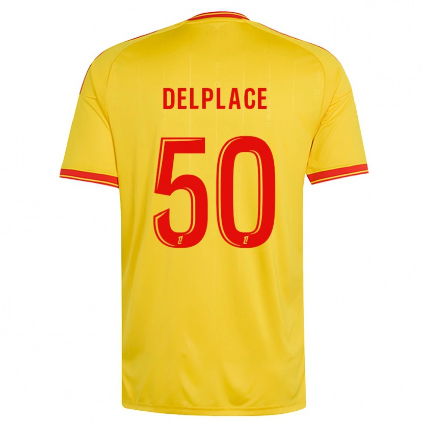 Danxen Damen Adam Delplace #50 Gold Orange Rot Heimtrikot Trikot 2026/27 T-Shirt Schweiz