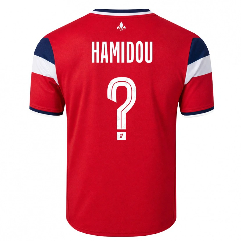 Danxen Damen Jamila Hamidou #0 Rot Weiß Königsblau Heimtrikot Trikot 2026/27 T-Shirt Schweiz