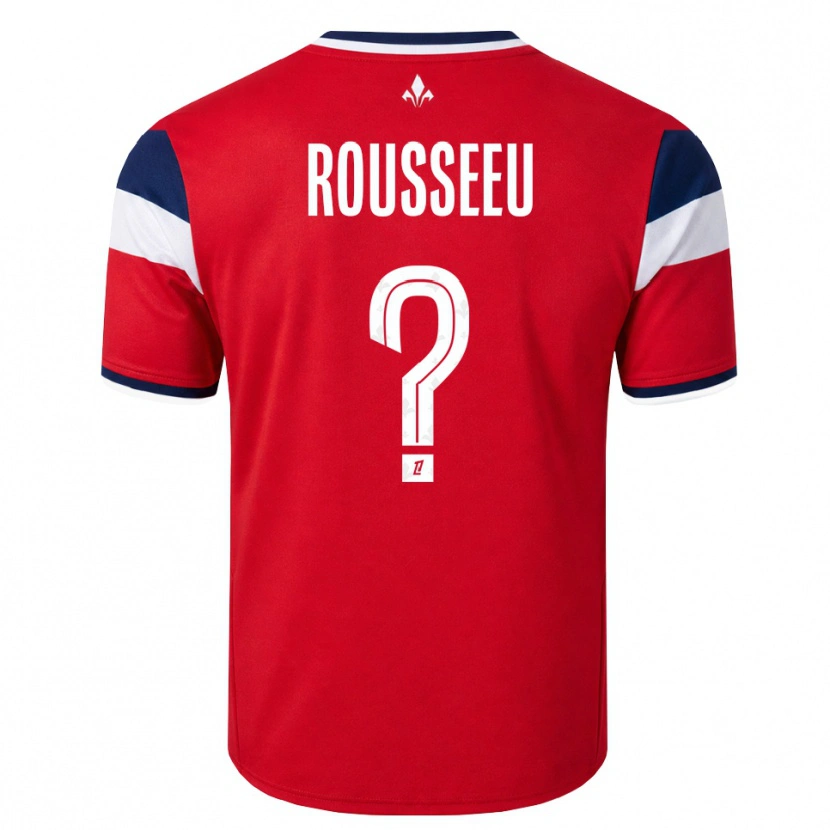 Danxen Damen Justine Rousseeu #0 Rot Weiß Königsblau Heimtrikot Trikot 2026/27 T-Shirt Schweiz