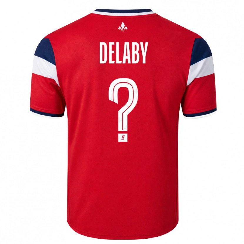 Danxen Damen Célia Delaby #0 Rot Weiß Königsblau Heimtrikot Trikot 2026/27 T-Shirt Schweiz